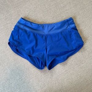Lululemon Speed Up Short Dark Blue
